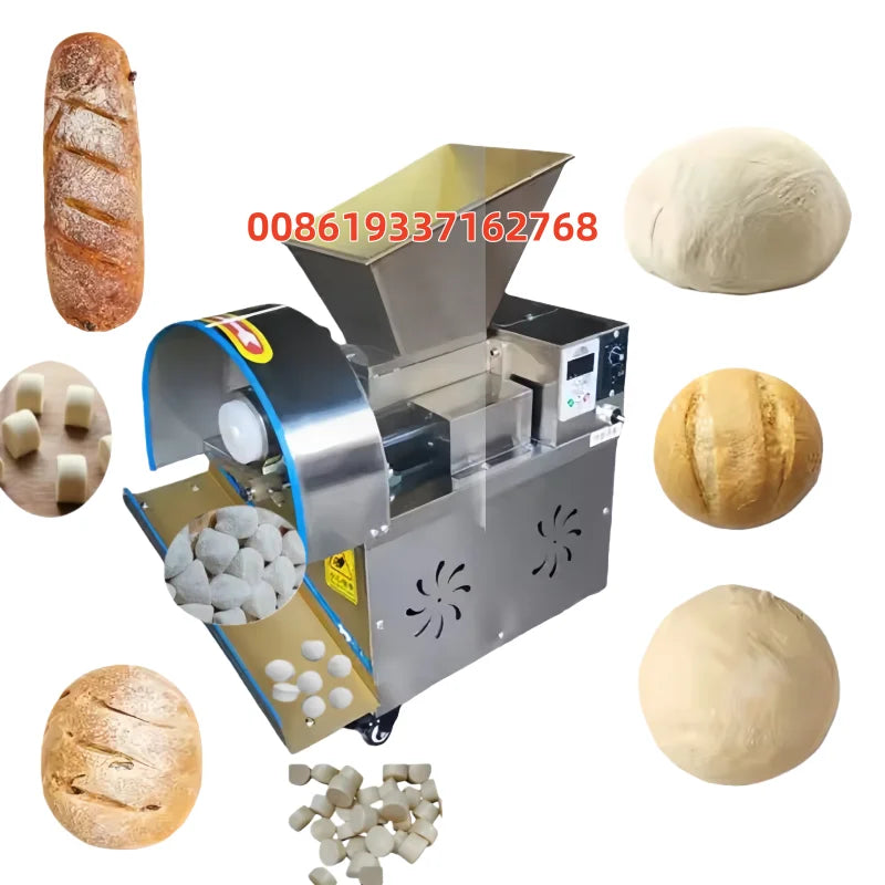 Dough Cutting Machine Automatic Commercial Pizza Bread Cookie Donut Dough Divider Machine Bakery Equipment Electric