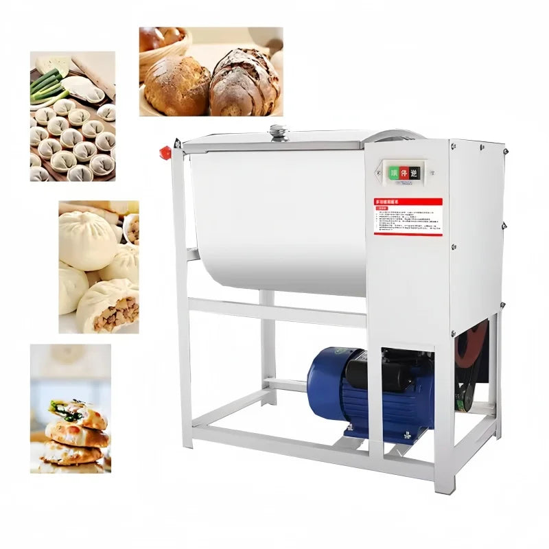 New Use Electric Flour Beater Bread Wheat Dough Kneading Machine Pizza Noodle Dough Mixer Mix Dough Mixer 5 KG 15 KG 25 KG
