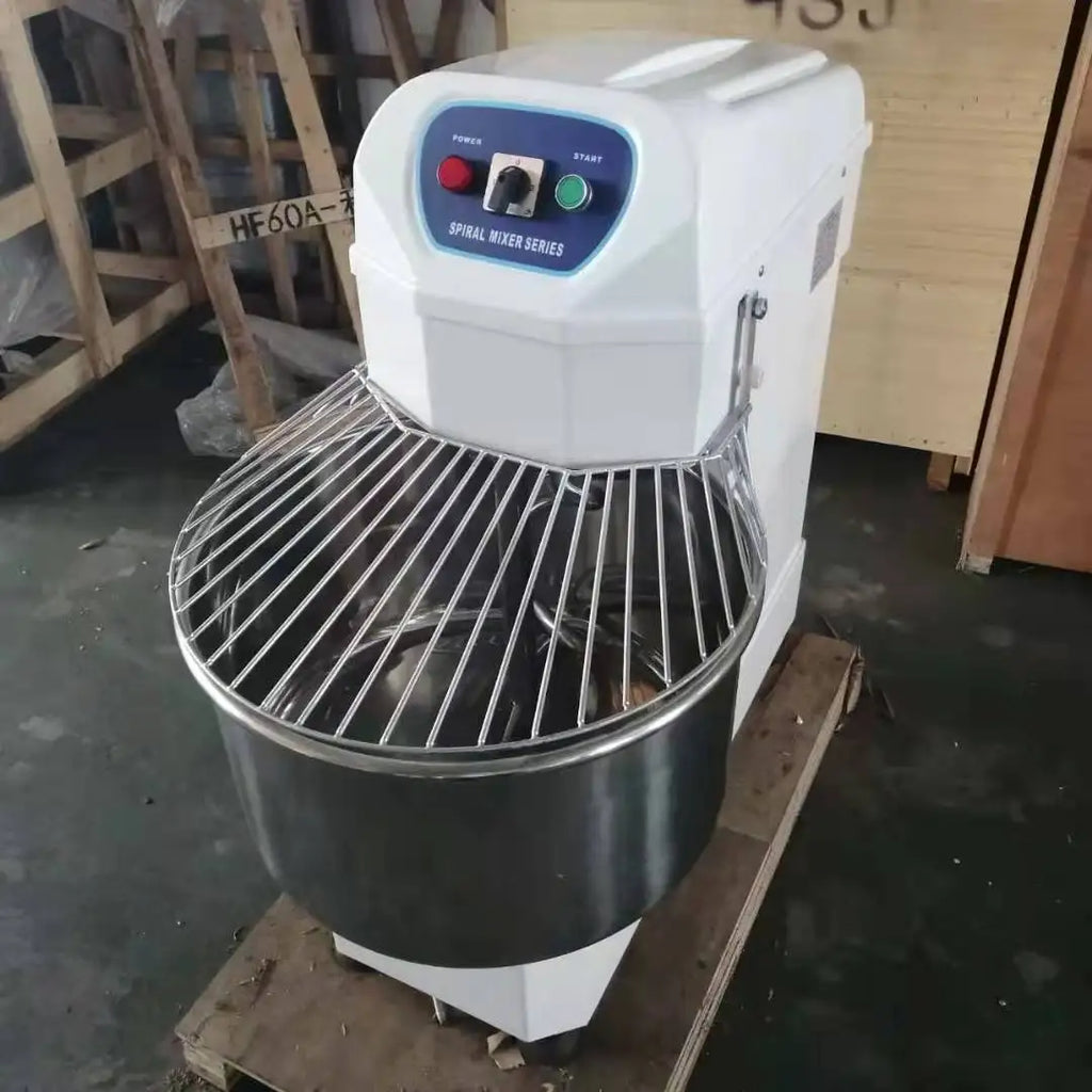 Best Bakery Equipment Spiral Dough Mixer for Bread Making 3/5/8/12/16/20/25/50/75/100kg Flour Mixer for Wheat Corn Milk New