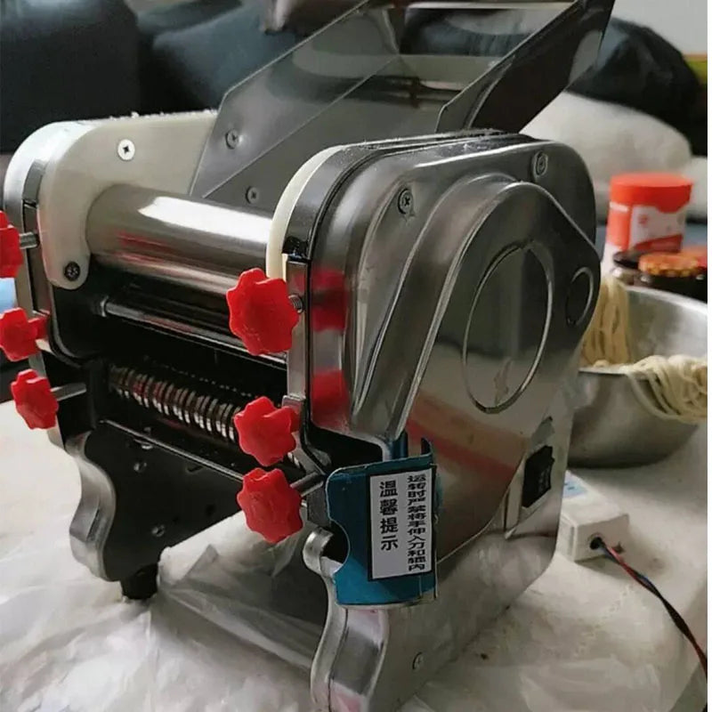 Electric Dough Sheeter For Household Stainless Steel Noodle Maker