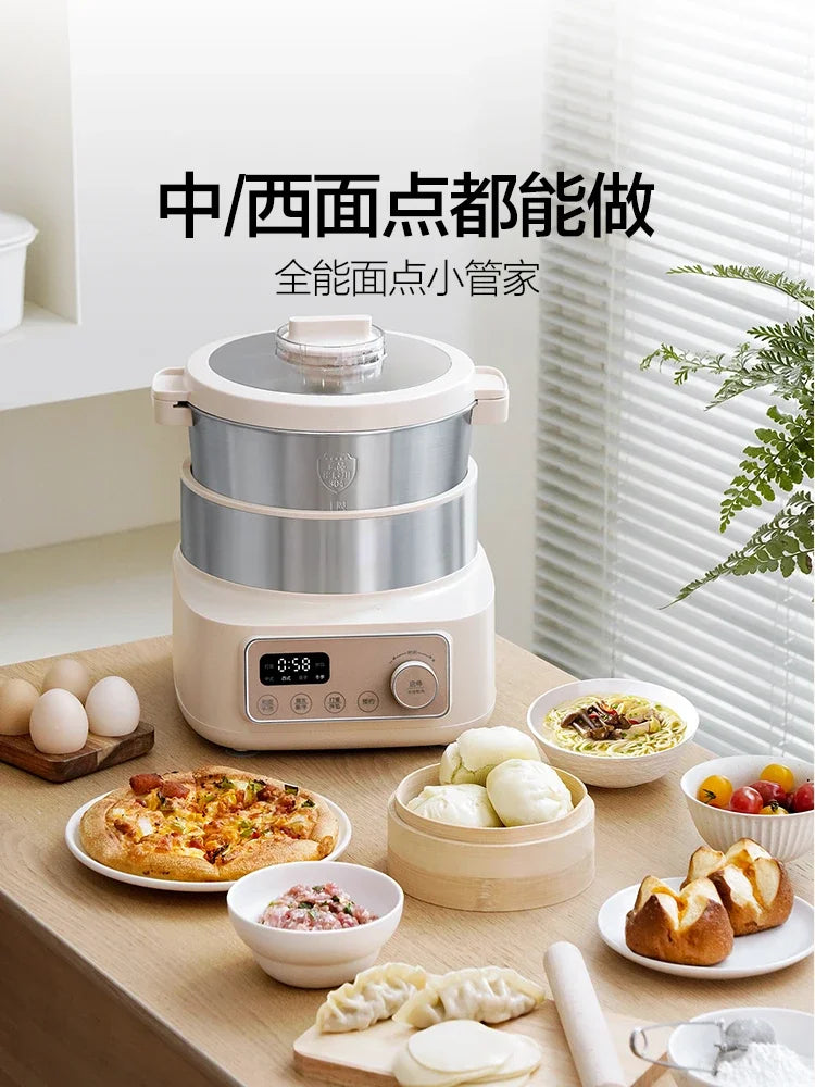 Household dough kneading machine Small automatic dough machine Live dough fermentation multi-functional all-in-one machine
