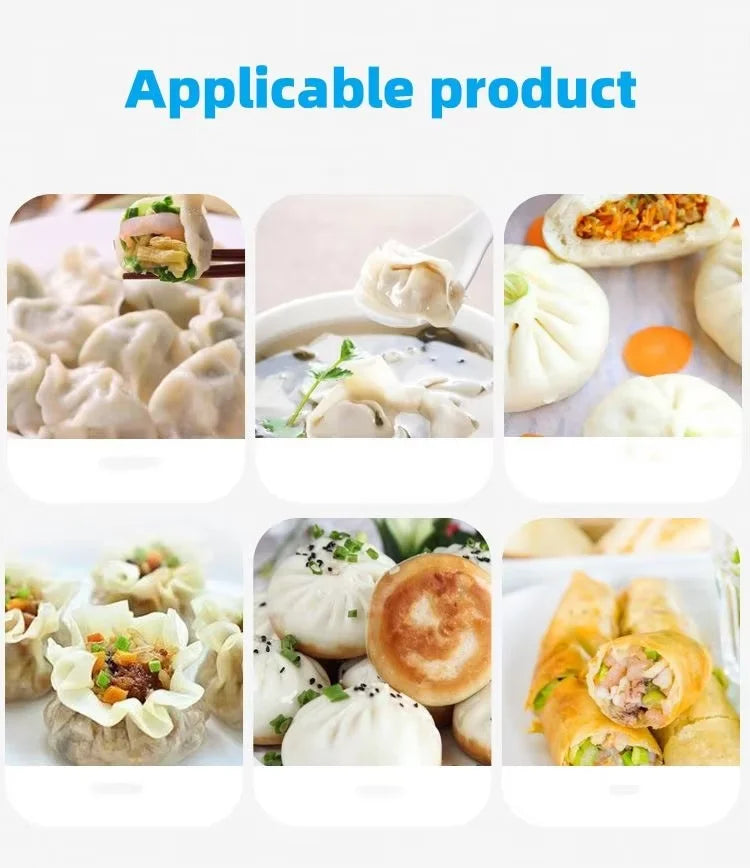 Automatic Small Round square Gyoza Empanada Tortilla Chapati Skin Maker Machine,dumpling Dough Wrapper Machine