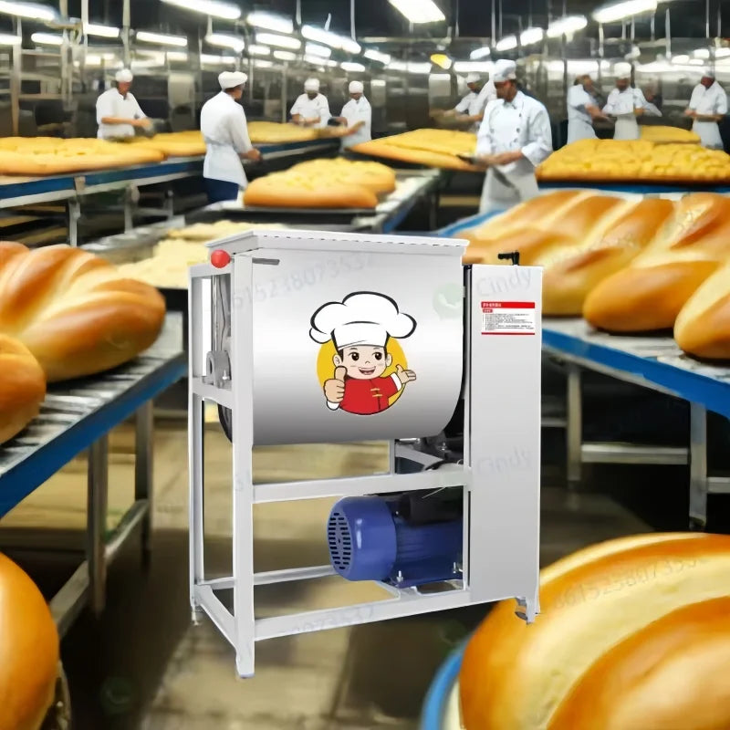 New Use Electric Flour Beater Bread Wheat Dough Kneading Machine Pizza Noodle Dough Mixer Mix Dough Mixer 5 KG 15 KG 25 KG