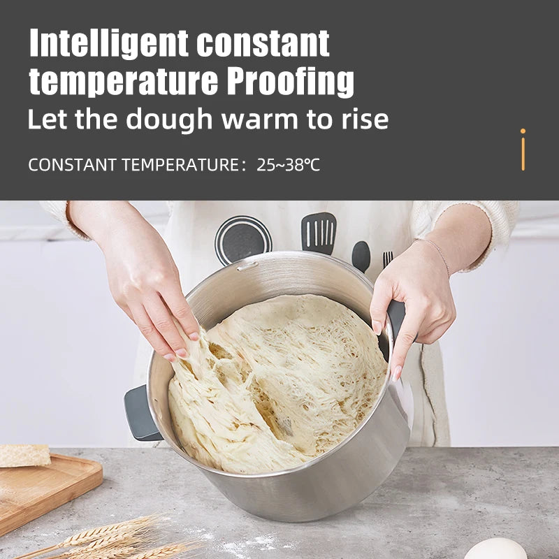 SUNATUR 5.5L/8L Electric Dough Mixer Kneader mixer Stand Mixer Dough Kneader Bread Maker for Baking