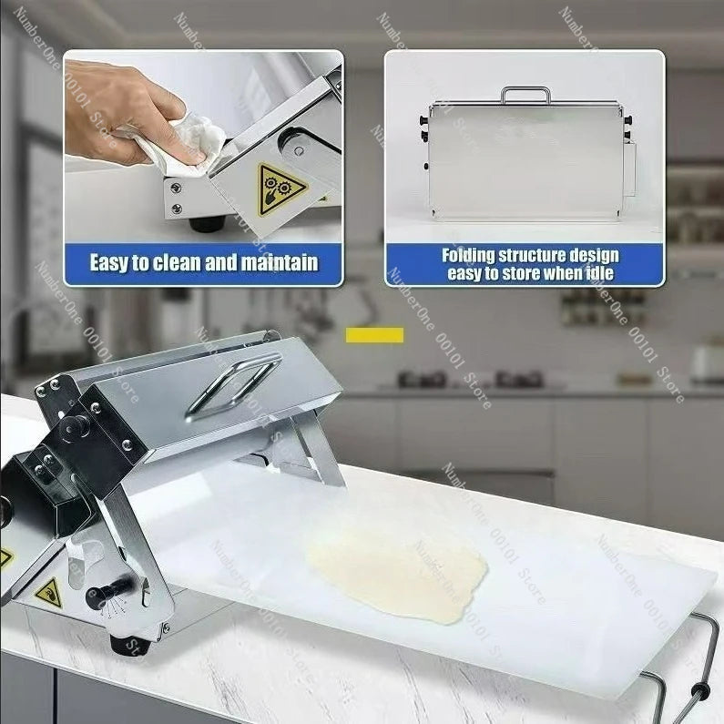 Household Small Tabletop Pizza Croissant Dough Tablet Press Bread Machine Baking Equipment