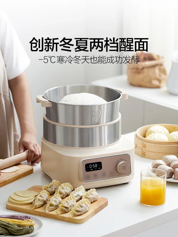 Household dough kneading machine Small automatic dough machine Live dough fermentation multi-functional all-in-one machine
