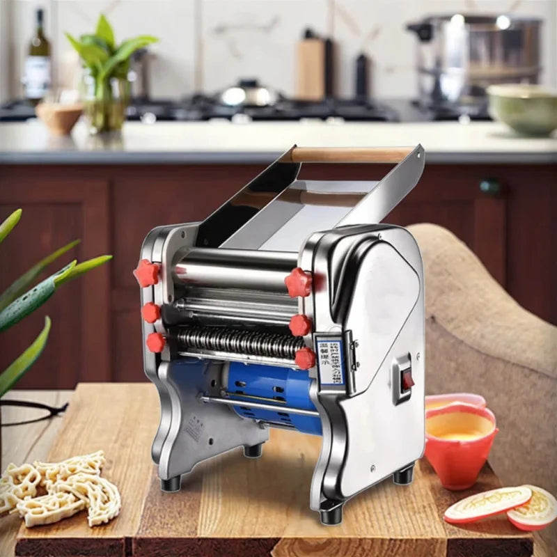 Electric Dough Sheeter For Household Stainless Steel Noodle Maker