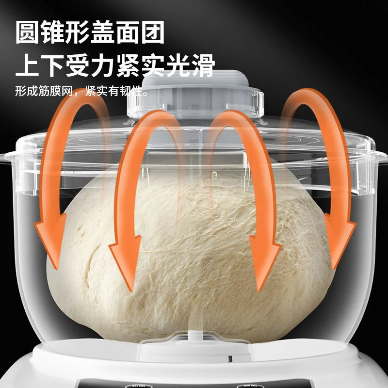 Dough mixing machine chef's automatic dough kneading household multi-functional fermentation integrated noodle waking machine