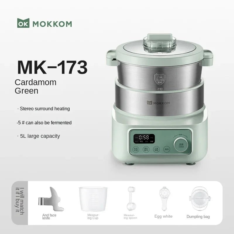 Household dough kneading machine Small automatic dough machine Live dough fermentation multi-functional all-in-one machine