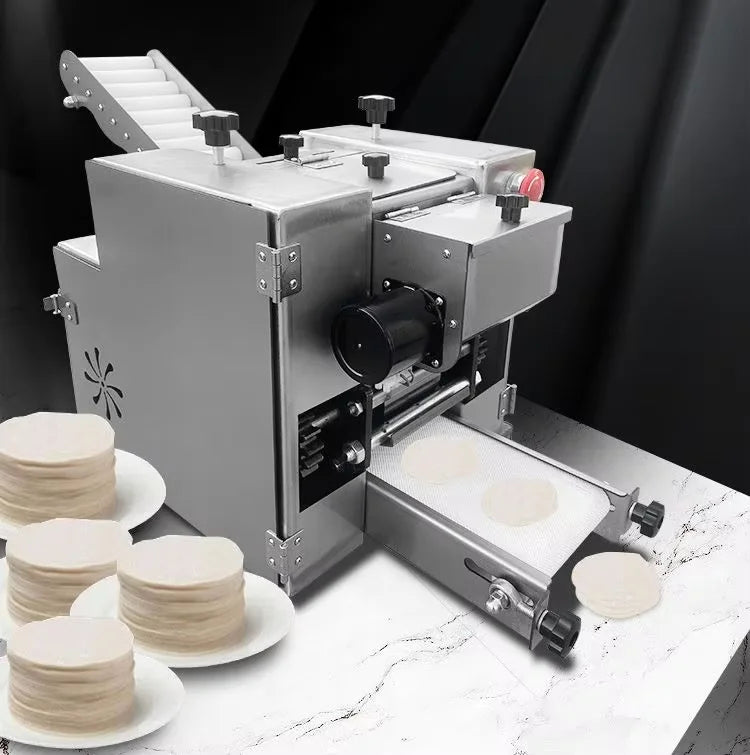 Automatic Small Round square Gyoza Empanada Tortilla Chapati Skin Maker Machine,dumpling Dough Wrapper Machine